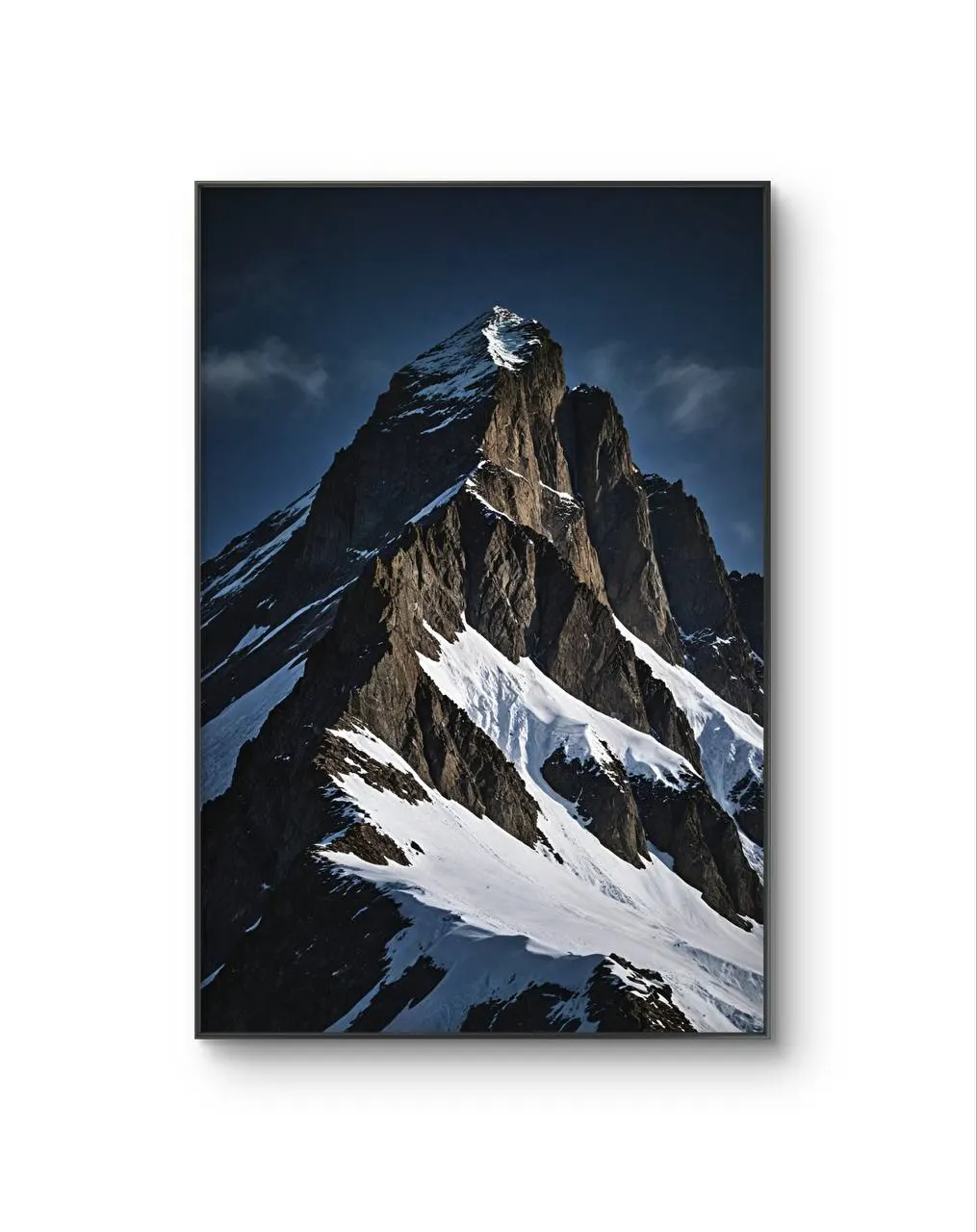 LumièreVue -  The Sentinel of Ice and Rock — Fotografía fina lámina artística por LumièreVue