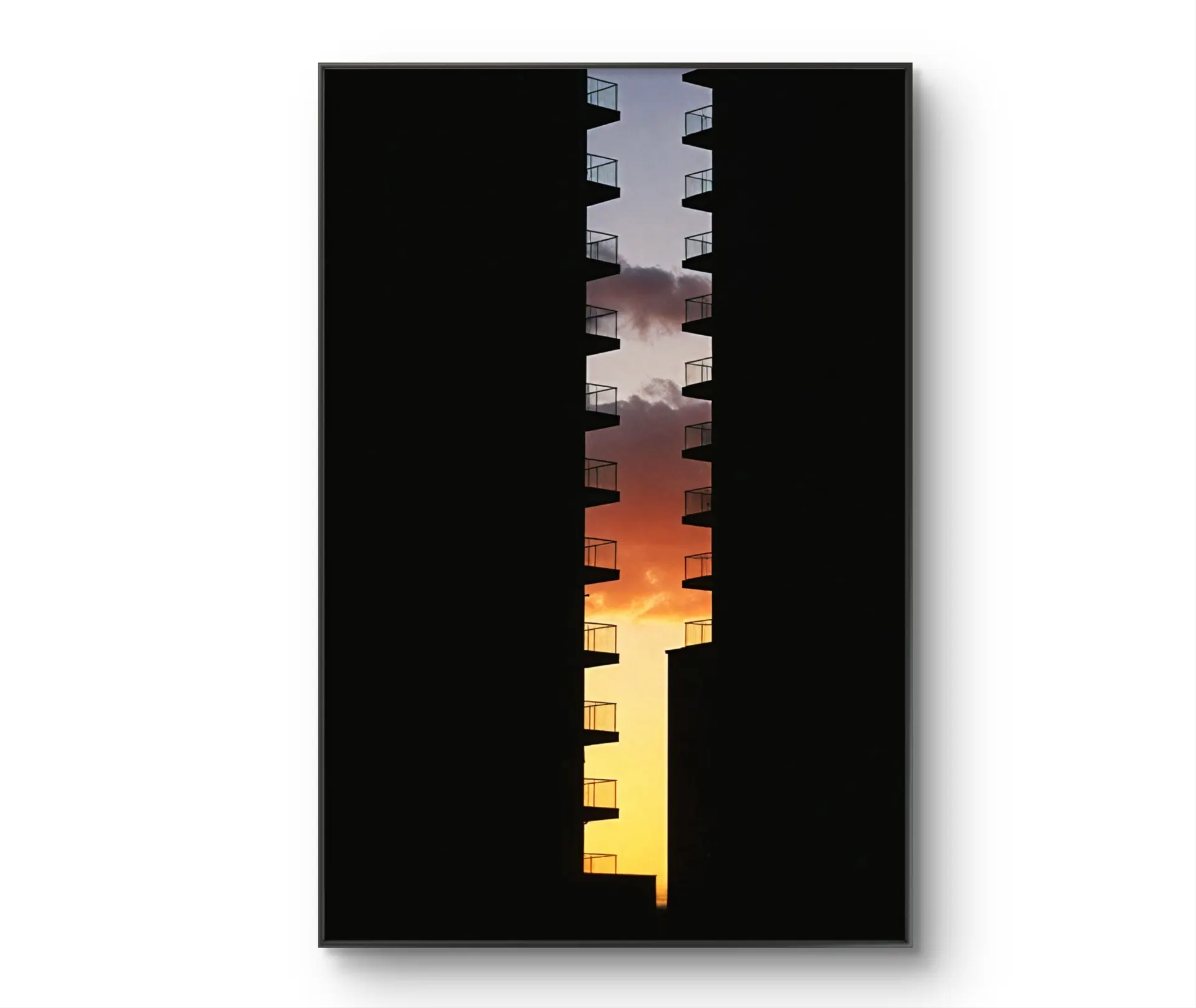 Moroz - Framed Dusk — Fotografía fina lámina artística por Moroz